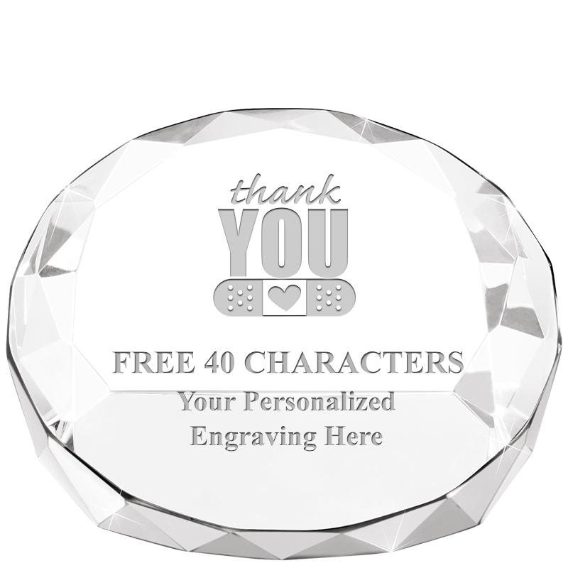 2"HX3.125"DIA CRYS FACET PPRWT