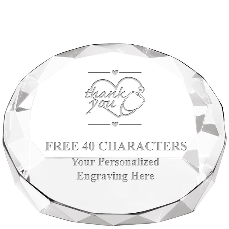 2"HX3.125"DIA CRYS FACET PPRWT