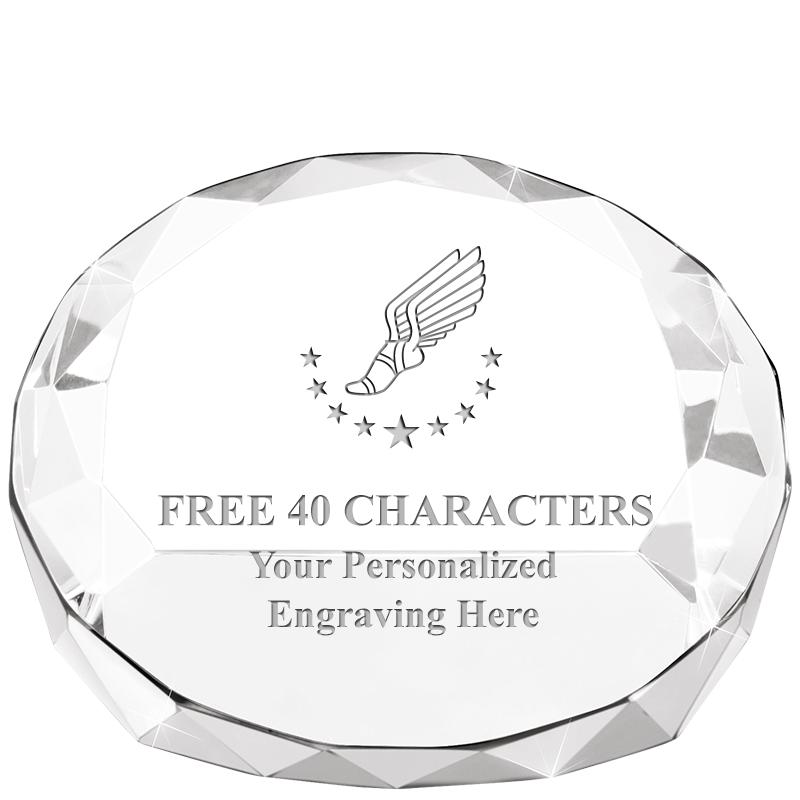 2"HX3.125"DIA CRYS FACET PPRWT