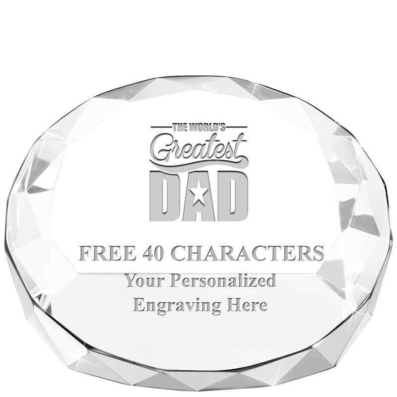 2"HX3.125"DIA CRYS FACET PPRWT