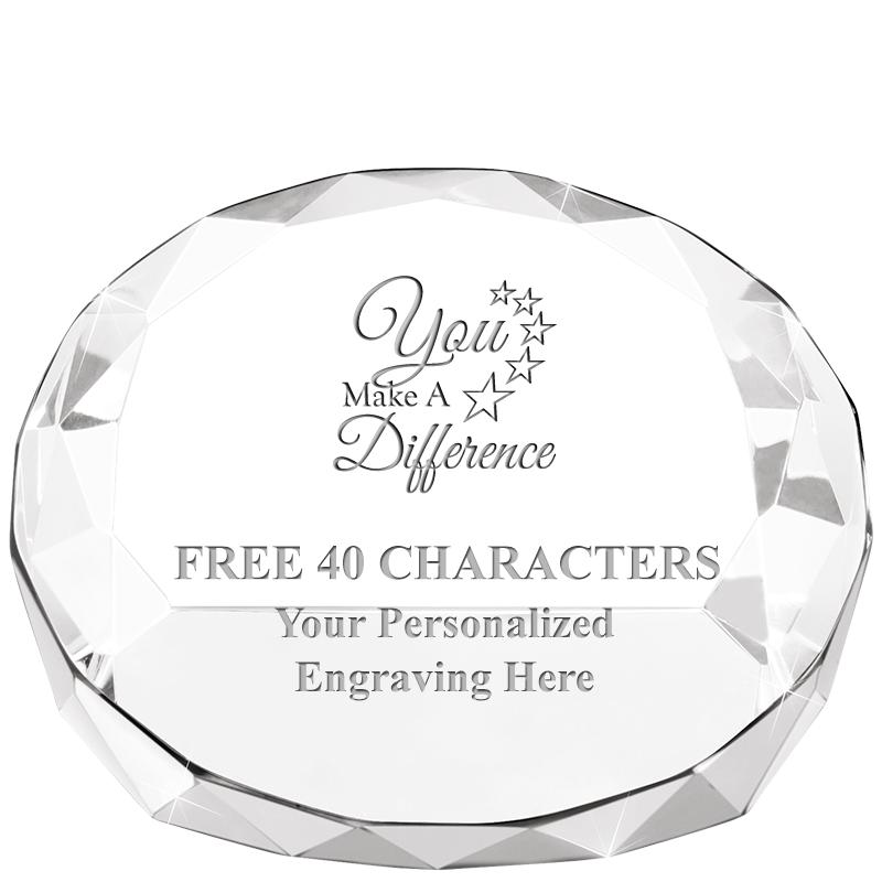 2"HX3.125"DIA CRYS FACET PPRWT