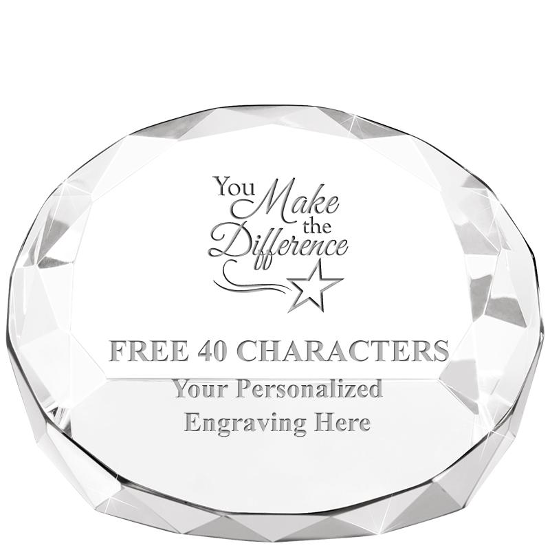 2"HX3.125"DIA CRYS FACET PPRWT