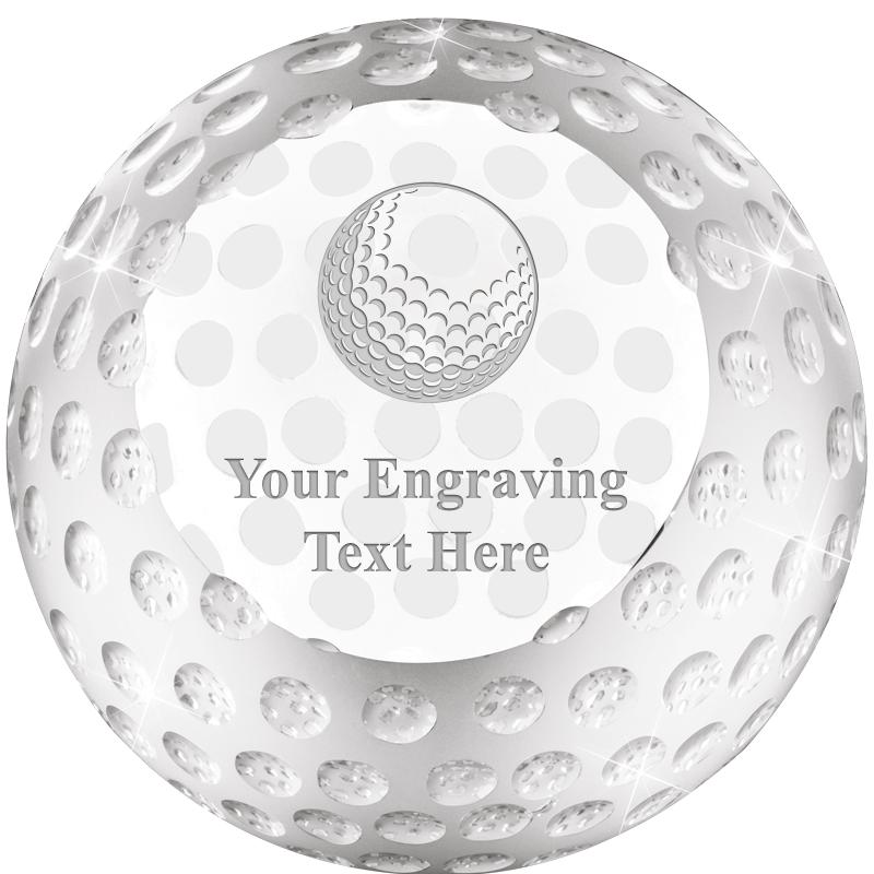 GOLF BALL PAPERWEIGHT