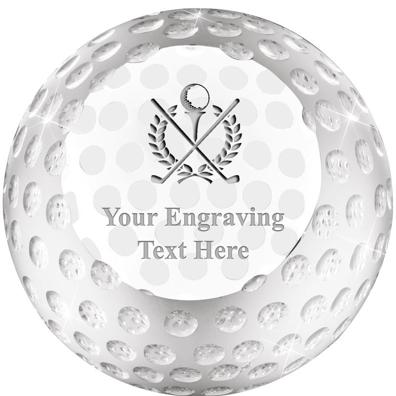 GOLF BALL PAPERWEIGHT