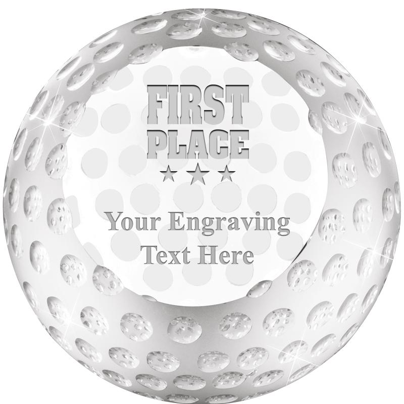 GOLF BALL PAPERWEIGHT