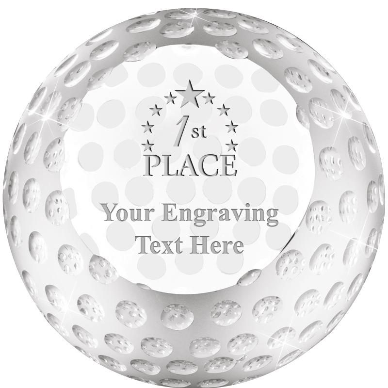 GOLF BALL PAPERWEIGHT
