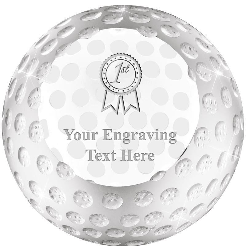 GOLF BALL PAPERWEIGHT