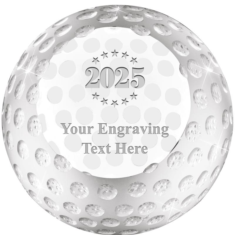 GOLF BALL PAPERWEIGHT