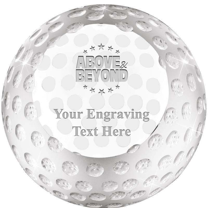 GOLF BALL PAPERWEIGHT