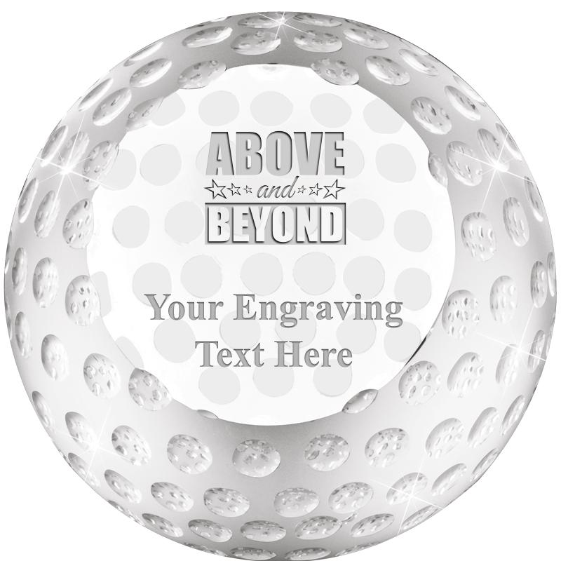 GOLF BALL PAPERWEIGHT