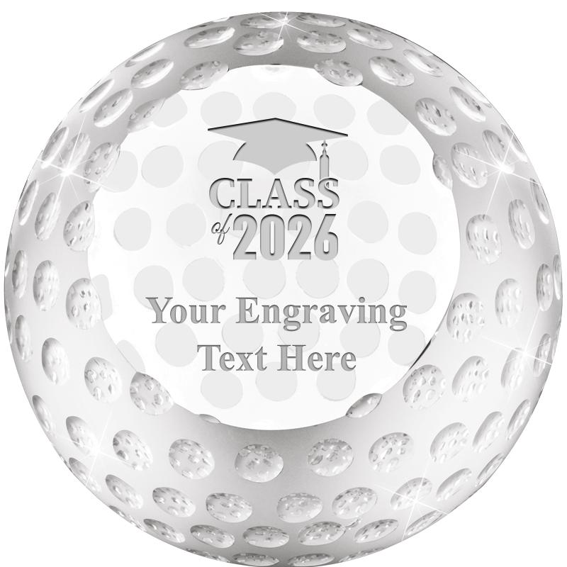 GOLF BALL PAPERWEIGHT
