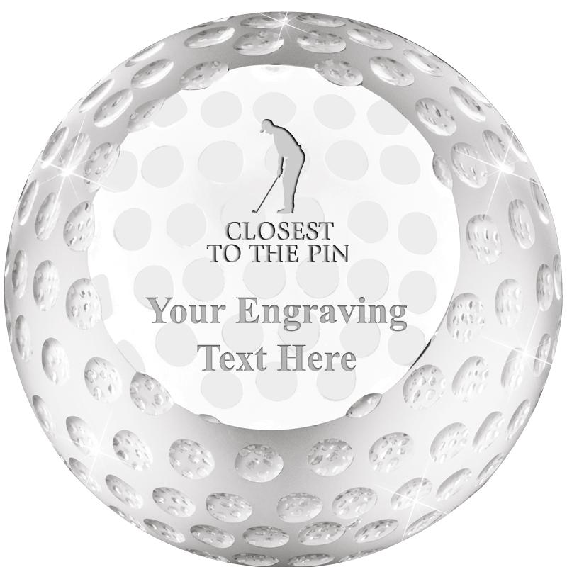 GOLF BALL PAPERWEIGHT
