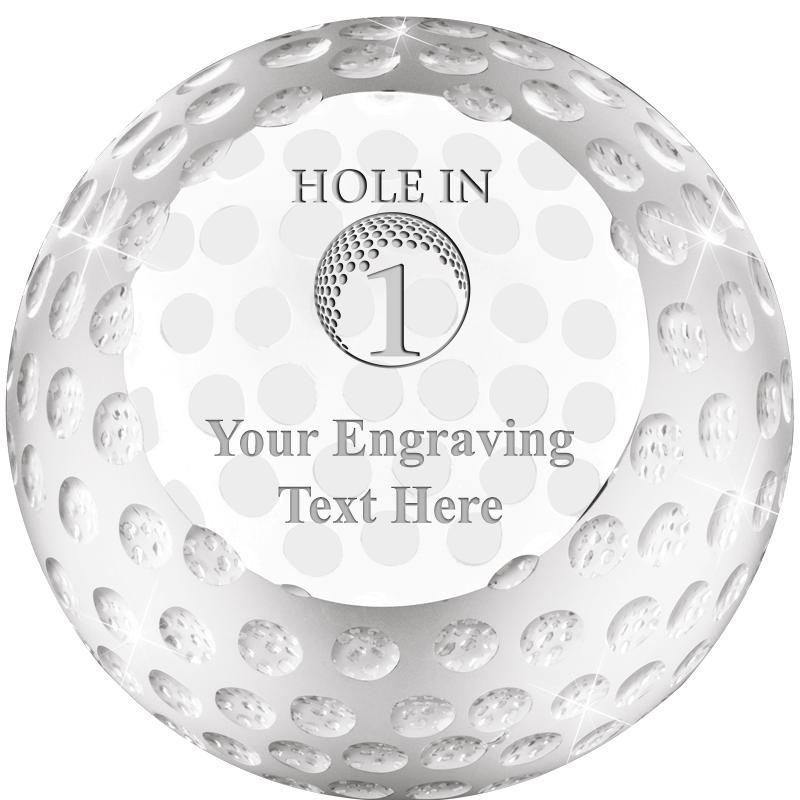 GOLF BALL PAPERWEIGHT
