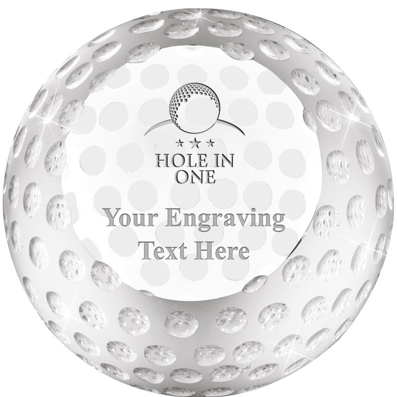 GOLF BALL PAPERWEIGHT