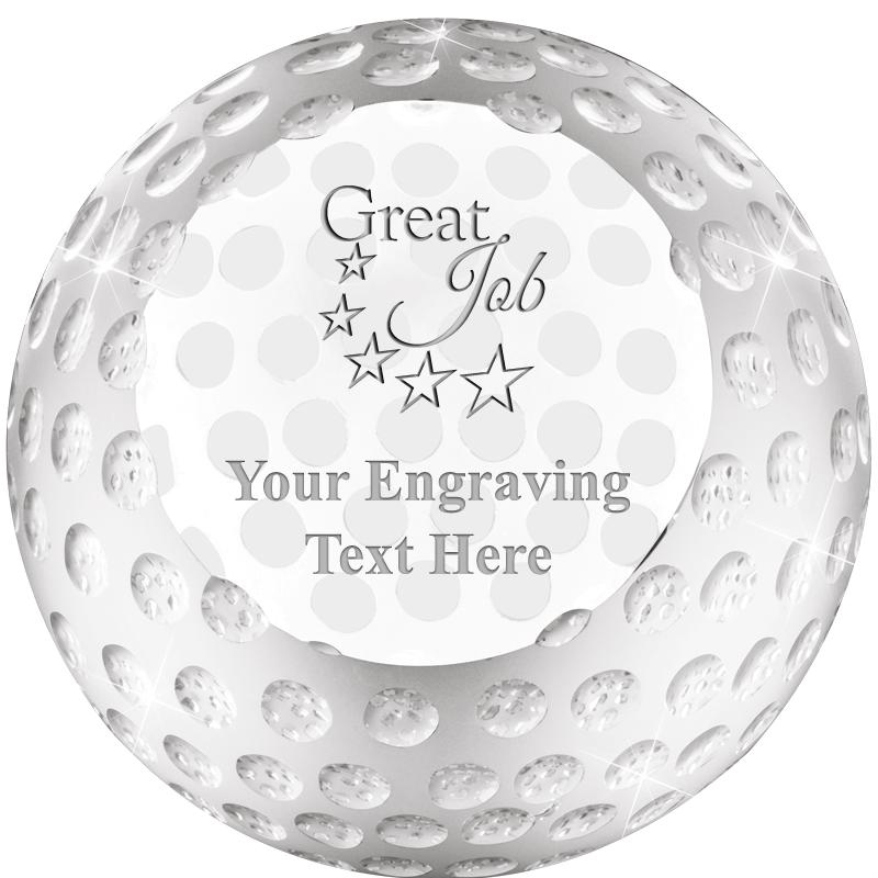 GOLF BALL PAPERWEIGHT