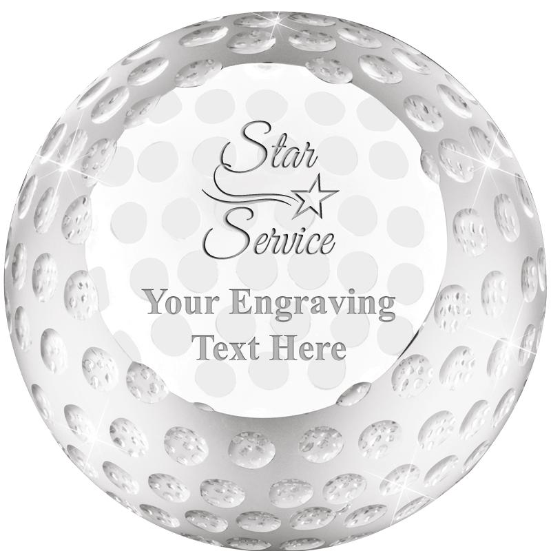 GOLF BALL PAPERWEIGHT