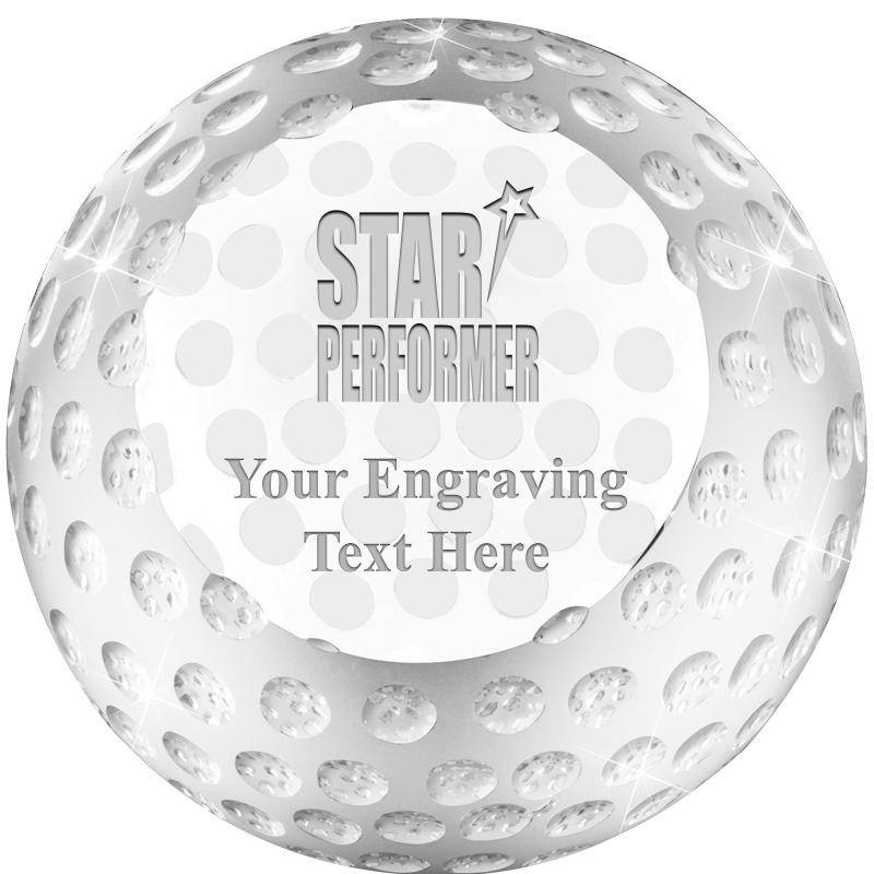 GOLF BALL PAPERWEIGHT