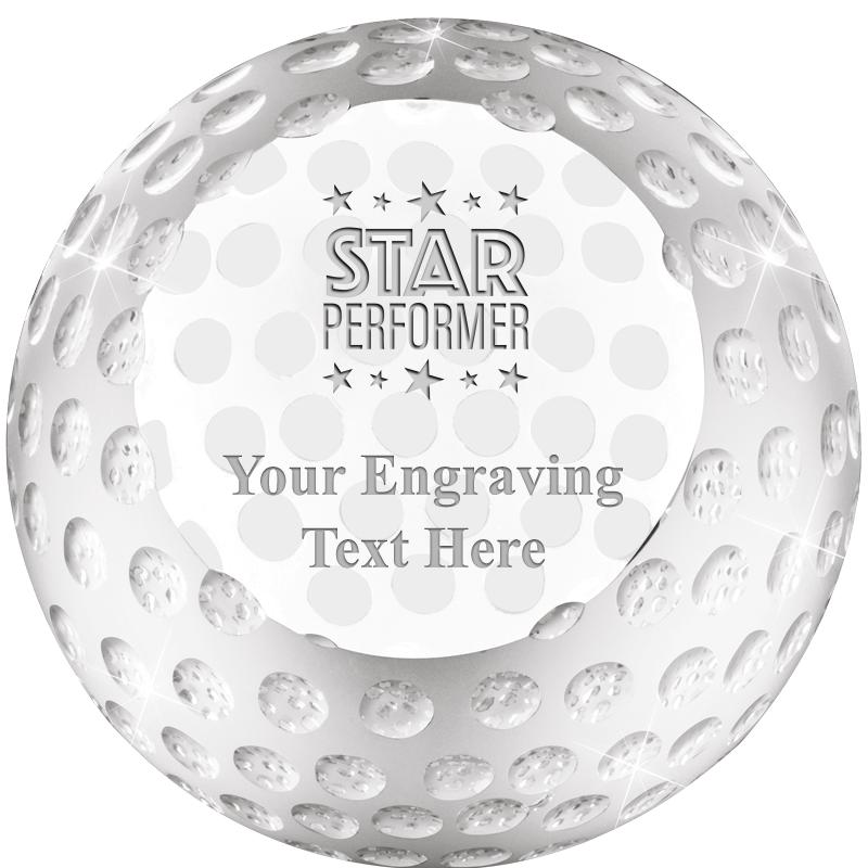 GOLF BALL PAPERWEIGHT