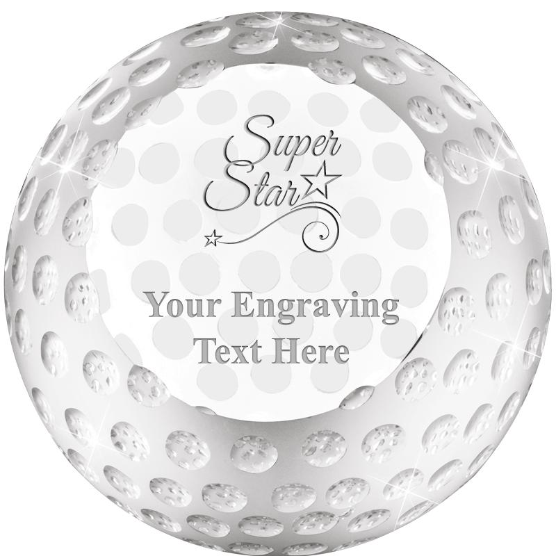 GOLF BALL PAPERWEIGHT
