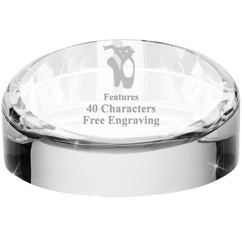 HALO CRYSTAL PAPERWEIGHT