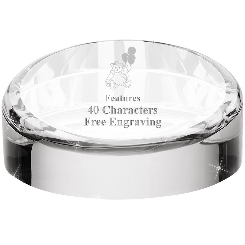 HALO CRYSTAL PAPERWEIGHT