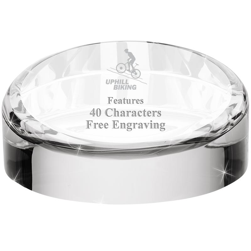 HALO CRYSTAL PAPERWEIGHT