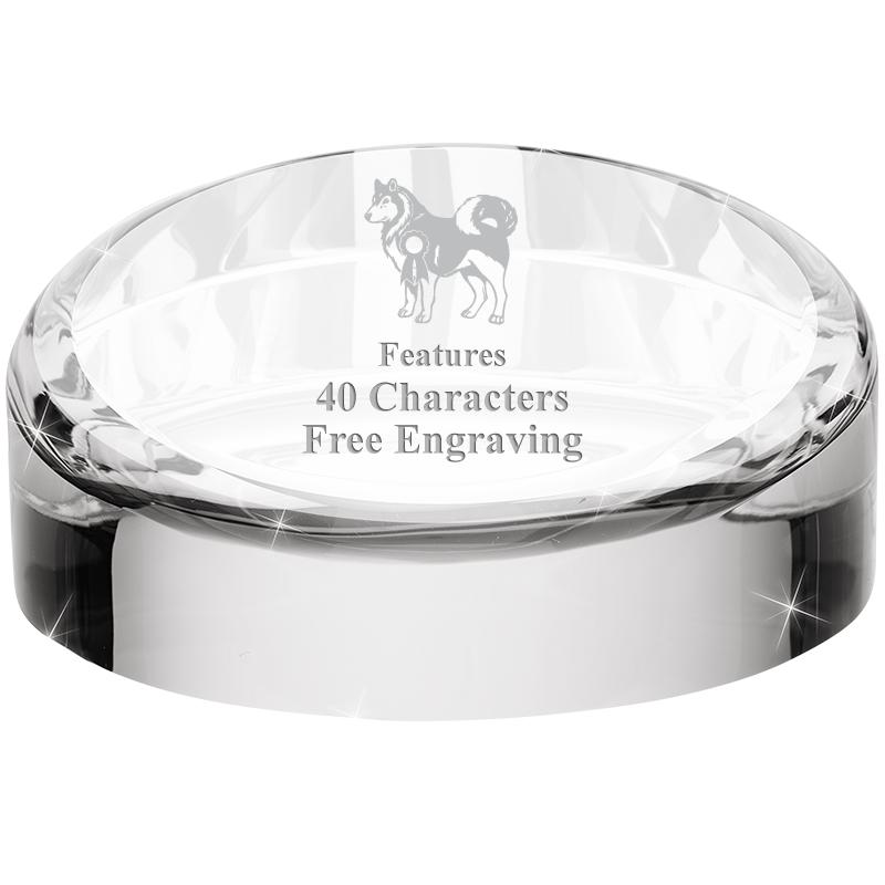 HALO CRYSTAL PAPERWEIGHT