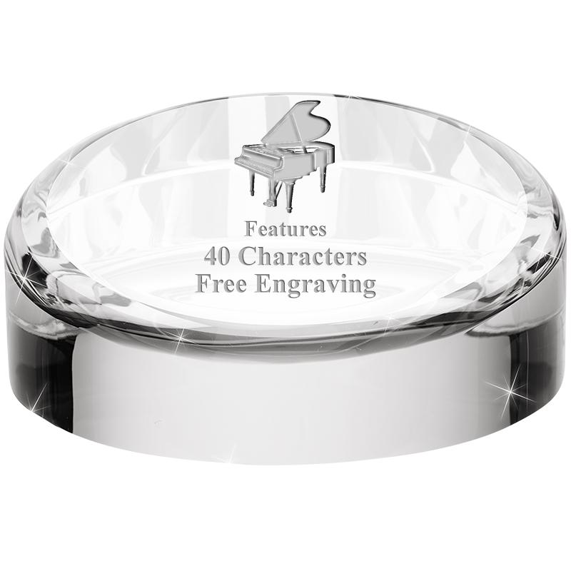 HALO CRYSTAL PAPERWEIGHT