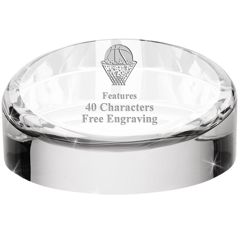 HALO CRYSTAL PAPERWEIGHT