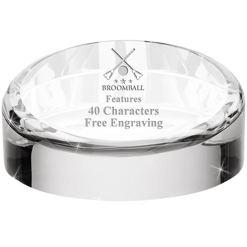 HALO CRYSTAL PAPERWEIGHT