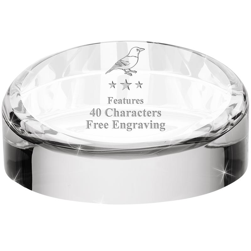 HALO CRYSTAL PAPERWEIGHT