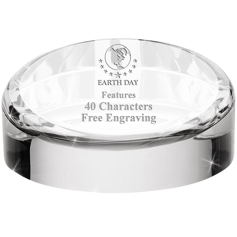 HALO CRYSTAL PAPERWEIGHT