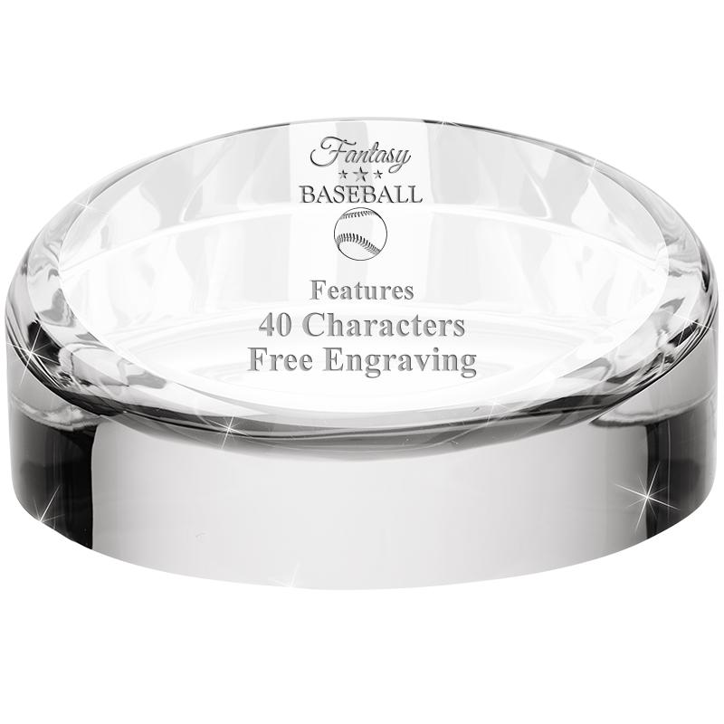 HALO CRYSTAL PAPERWEIGHT