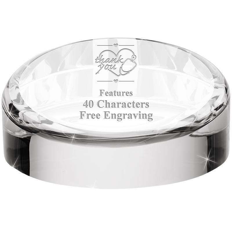 HALO CRYSTAL PAPERWEIGHT