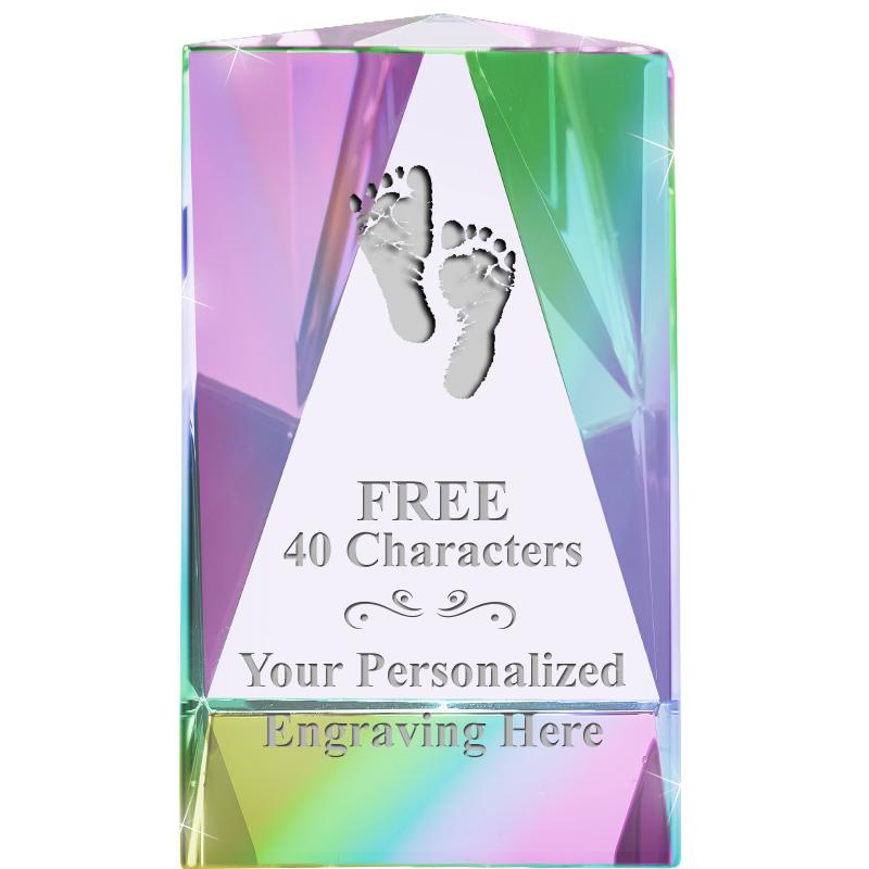 2.75"CRYSTAL RNBOW PRISM PPRWT