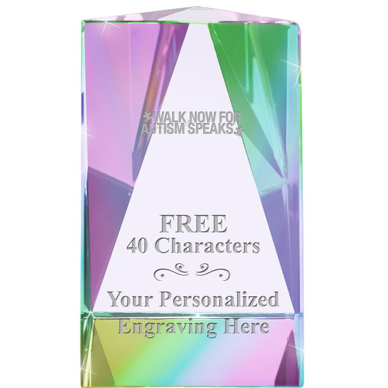 2.75"CRYSTAL RNBOW PRISM PPRWT