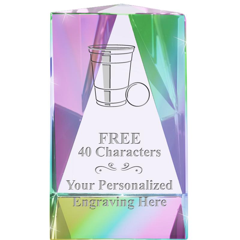 2.75"CRYSTAL RNBOW PRISM PPRWT