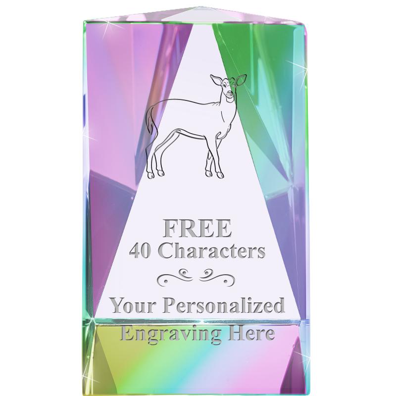 2.75"CRYSTAL RNBOW PRISM PPRWT