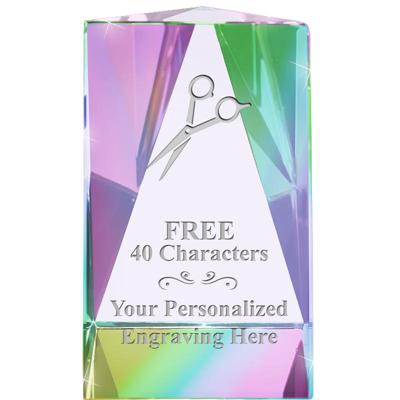 2.75"CRYSTAL RNBOW PRISM PPRWT