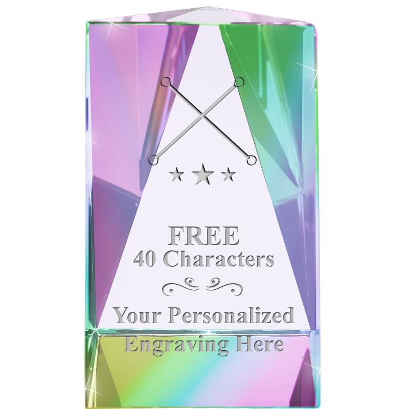 2.75"CRYSTAL RNBOW PRISM PPRWT