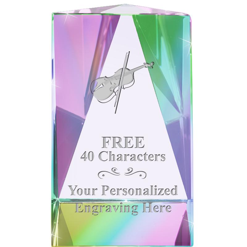 2.75"CRYSTAL RNBOW PRISM PPRWT