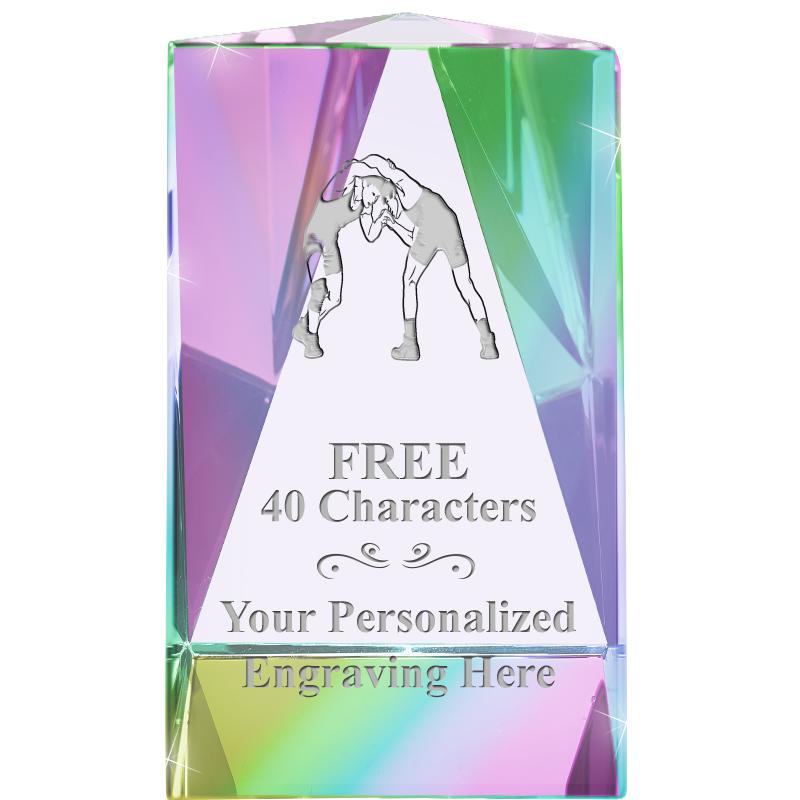 2.75"CRYSTAL RNBOW PRISM PPRWT