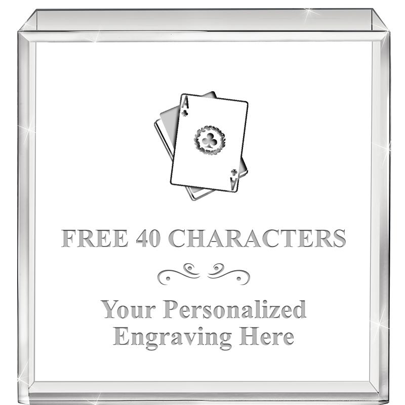 3.5" STANDING SQUARE PAPERWGHT