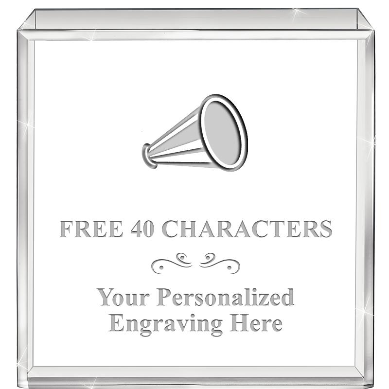 3.5" STANDING SQUARE PAPERWGHT