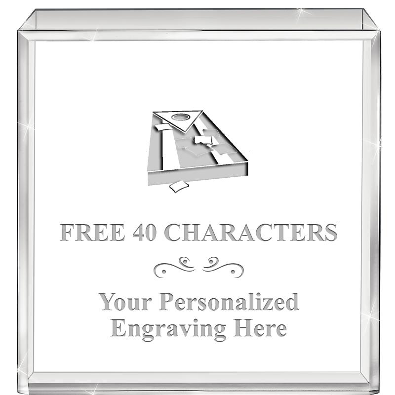 3.5" STANDING SQUARE PAPERWGHT