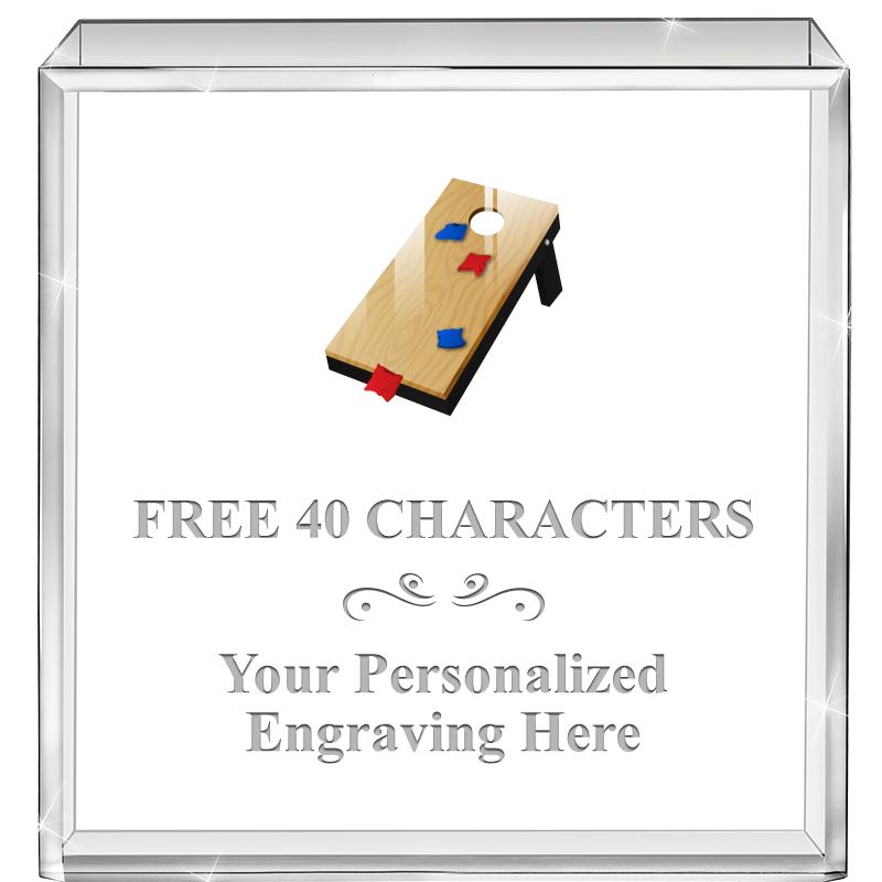 3.5" STANDING SQUARE PAPERWGHT