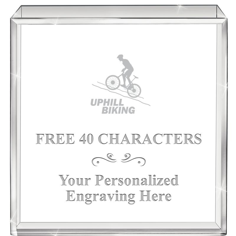 3.5" STANDING SQUARE PAPERWGHT