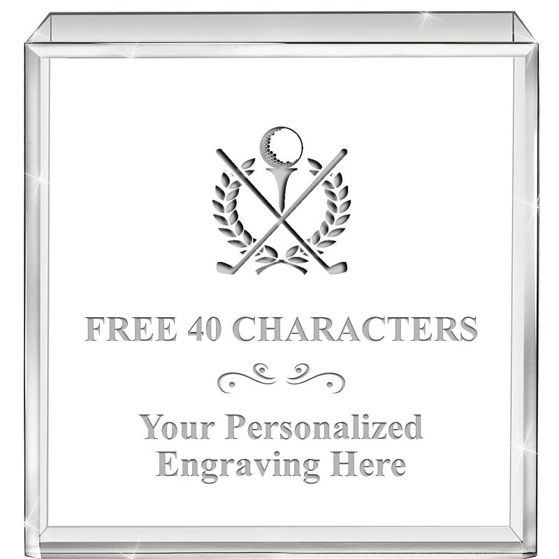 3.5" STANDING SQUARE PAPERWGHT