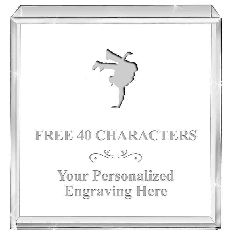 3.5" STANDING SQUARE PAPERWGHT