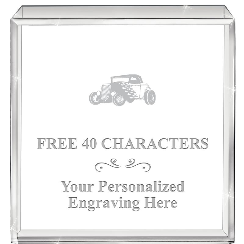 3.5" STANDING SQUARE PAPERWGHT